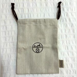 HERMÈS Authentic Fabric Pouch